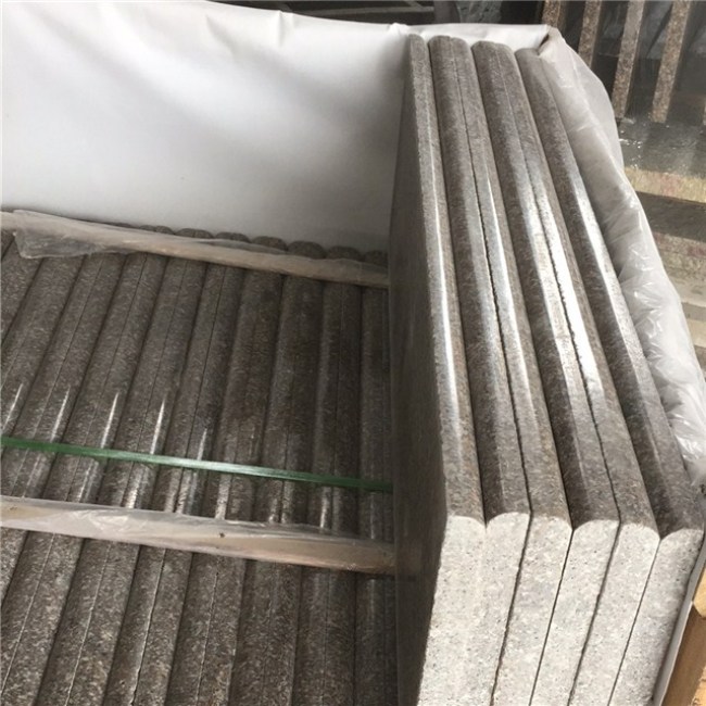 Golden brown granite